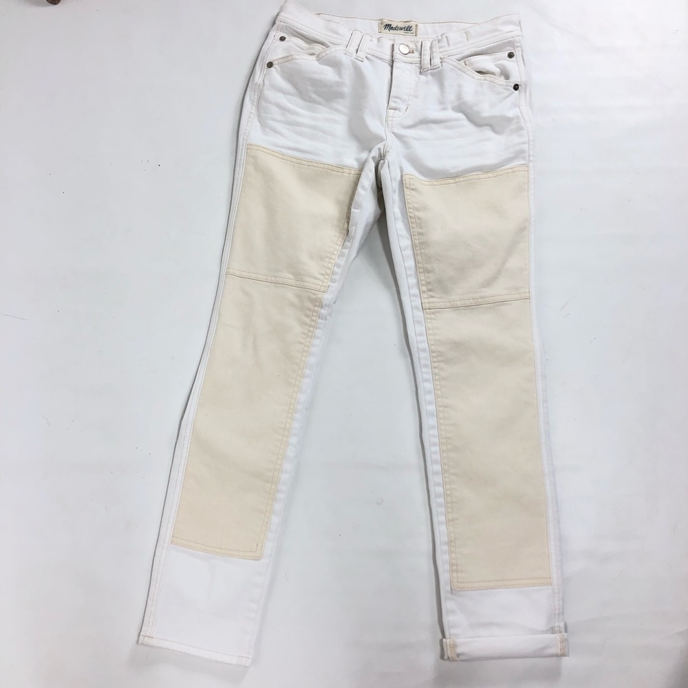 Madewell Slim Boyjean Carpenter Edition White. 25